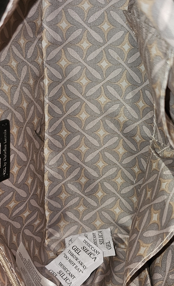 CXL By Christian Lacroix Clara Embossed Logo Shoulder Bag - Picture 12 of 12